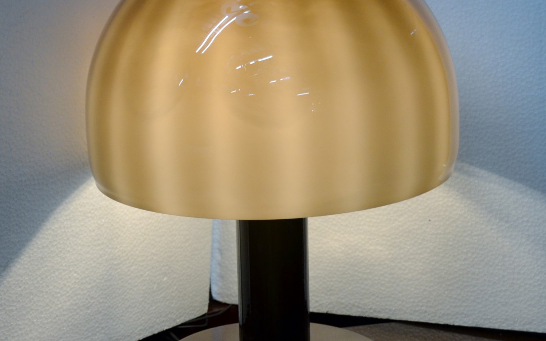 Table Lamp Design murano vistosi anni 60