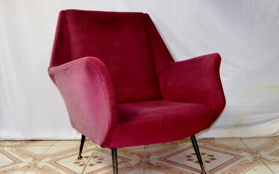armchair 1950 - 1959 design  Gio Ponti Italia.