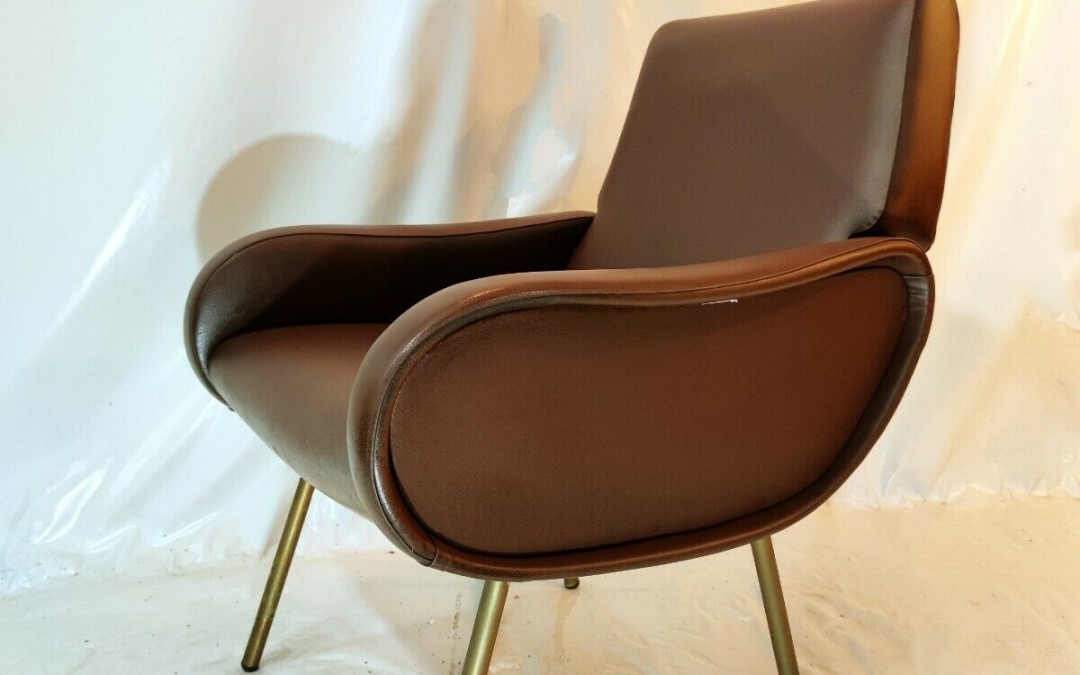 Poltrona sedia armachair chairs mod. Baby, Marco Zanuso for Arflex anni '50.